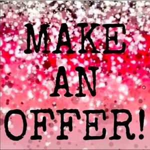 I welcome all reasonable offers! 🌷